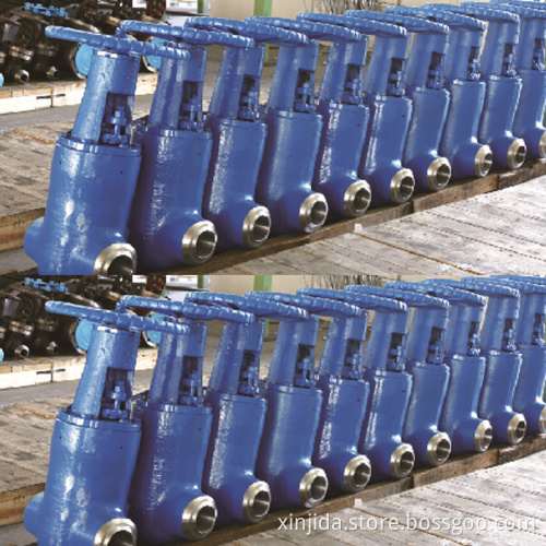 High pressure hydrogenation valve